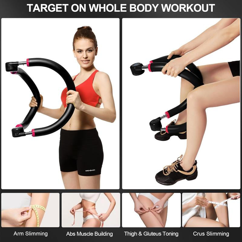 HOTWAVE Abdominal Exercise Machine Detachable, Portable Assembly AB Machine for Core Strength, Sit-Ups and Push-Ups Equipment, Home Fitness Equipment Springtok