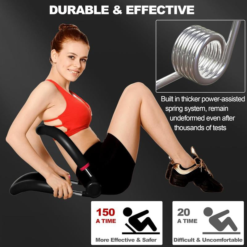 HOTWAVE Abdominal Exercise Machine Detachable, Portable Assembly AB Machine for Core Strength, Sit-Ups and Push-Ups Equipment, Home Fitness Equipment Springtok