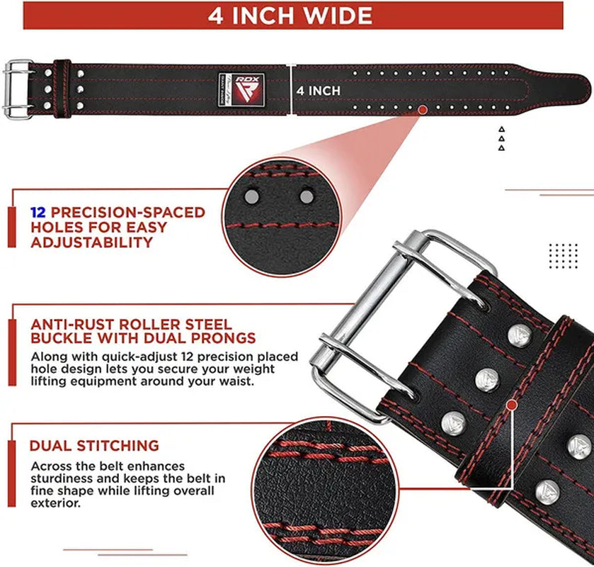 RDX RD1 Weight Lifting Belt for Fitness Exercise Training Gym Belt