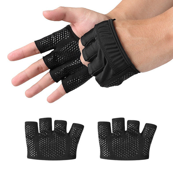 Gym Fitness Half Finger Gloves Men Women for Workout Glove Power Weight Lifting Bodybuilding Hand Protector