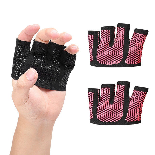 Gym Fitness Half Finger Gloves Men Women for Workout Glove Power Weight Lifting Bodybuilding Hand Protector
