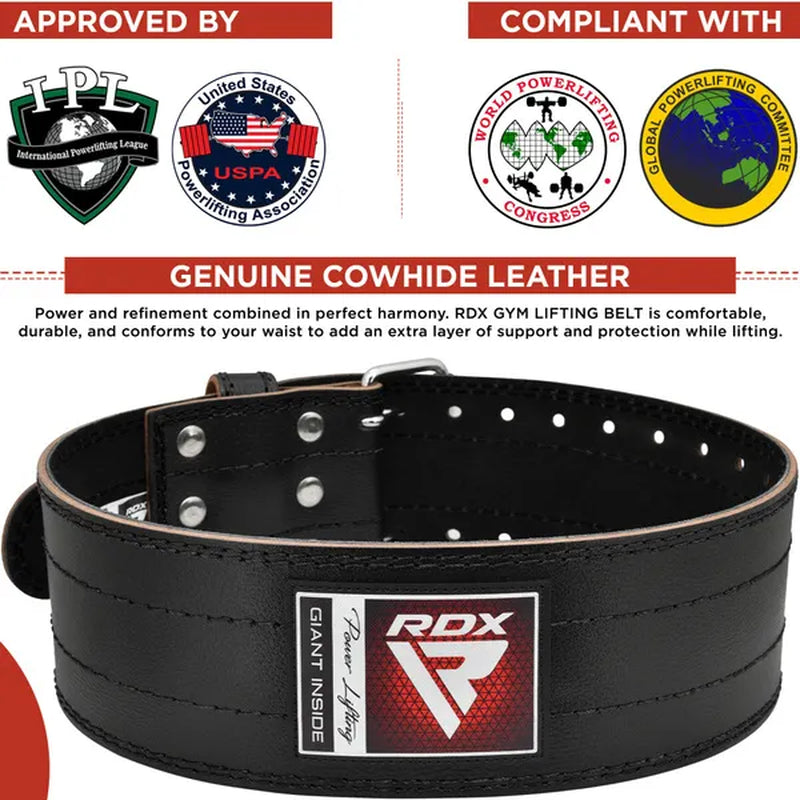 RDX RD1 Weight Lifting Belt for Fitness Exercise Training Gym Belt