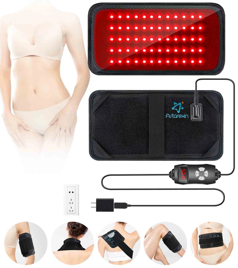 LED Red Light Therapy Band 660Nm and 850Nm Near-Infrared Light Therapy Is Used to Relax Muscles and Improve Blood Circulation