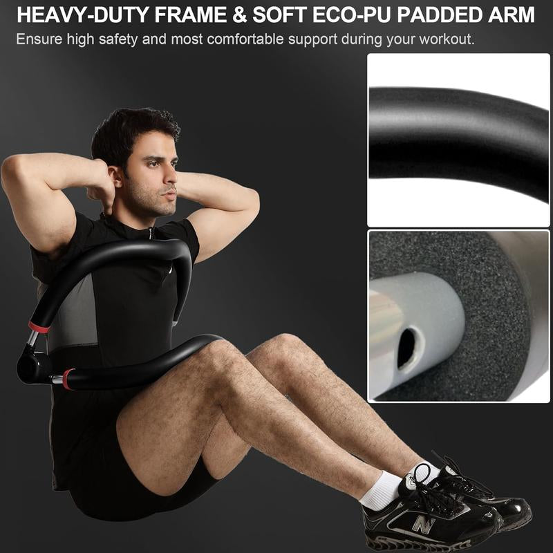 HOTWAVE Abdominal Exercise Machine Detachable, Portable Assembly AB Machine for Core Strength, Sit-Ups and Push-Ups Equipment, Home Fitness Equipment Springtok