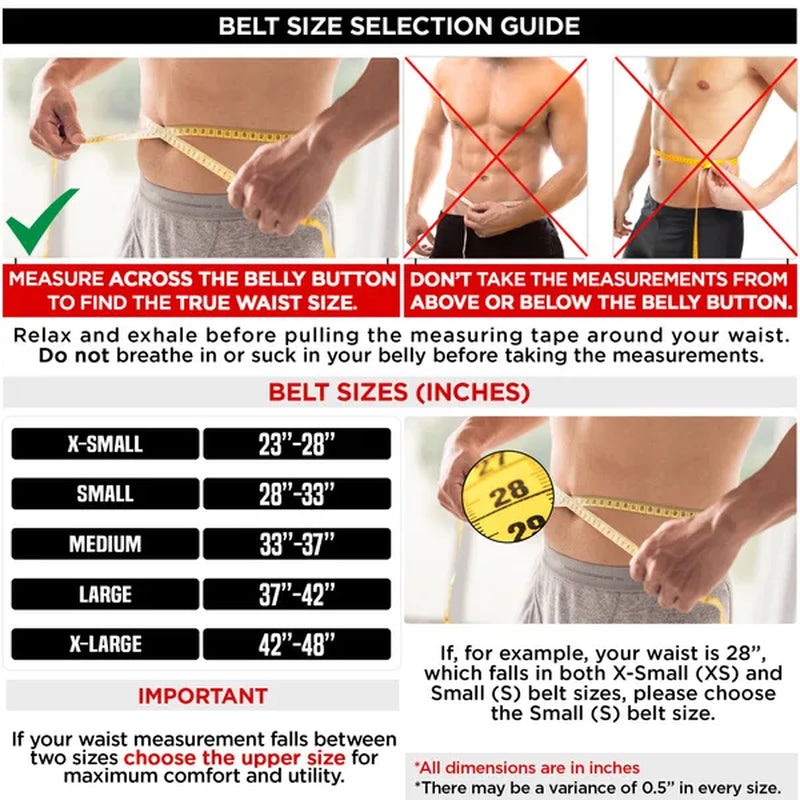RDX RD1 Weight Lifting Belt for Fitness Exercise Training Gym Belt