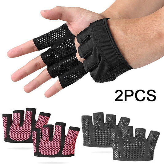 Gym Fitness Half Finger Gloves Men Women for Workout Glove Power Weight Lifting Bodybuilding Hand Protector