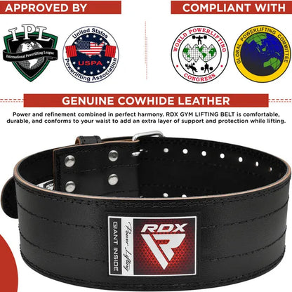 RDX RD1 Weight Lifting Belt for Fitness Exercise Training Gym Belt