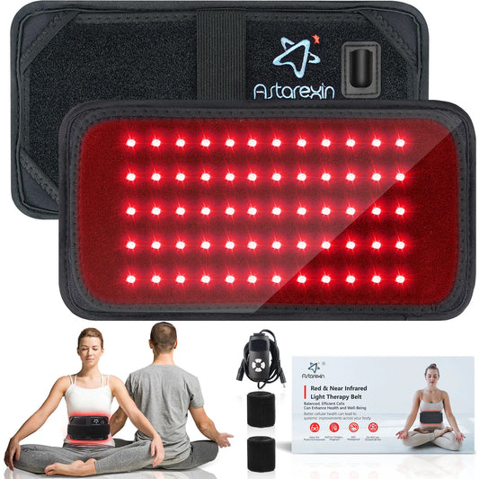 LED Red Light Therapy Band 660Nm and 850Nm Near-Infrared Light Therapy Is Used to Relax Muscles and Improve Blood Circulation